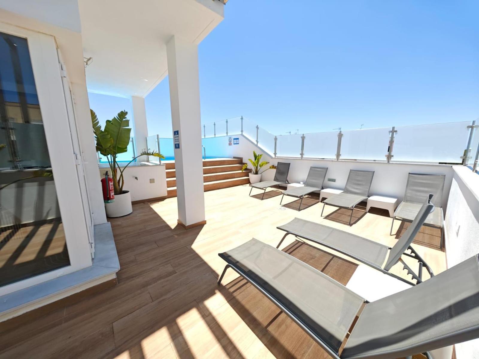 Apartment Nuevo En Planta Baja B Con Piscina Y Solarium *